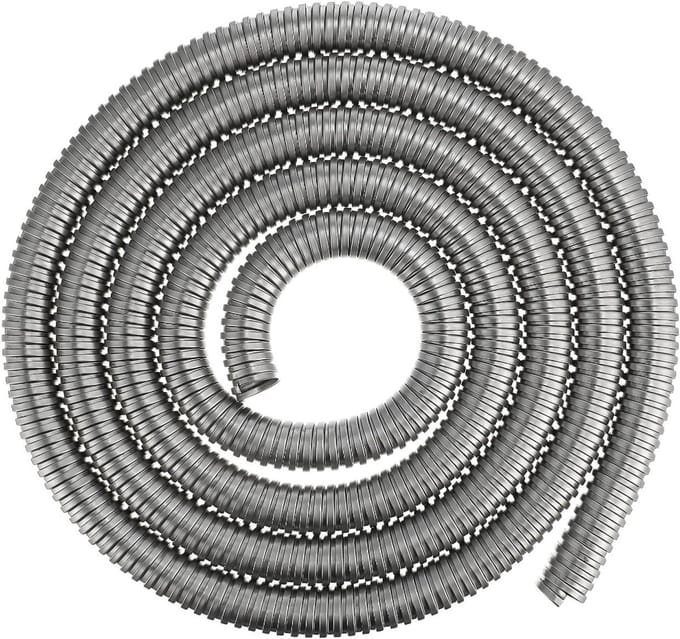 Duurzame kabelbescherming van 3 m, flexibele kabelslang, draadbescherming en kabelbeheer met een diameter van 20 mm