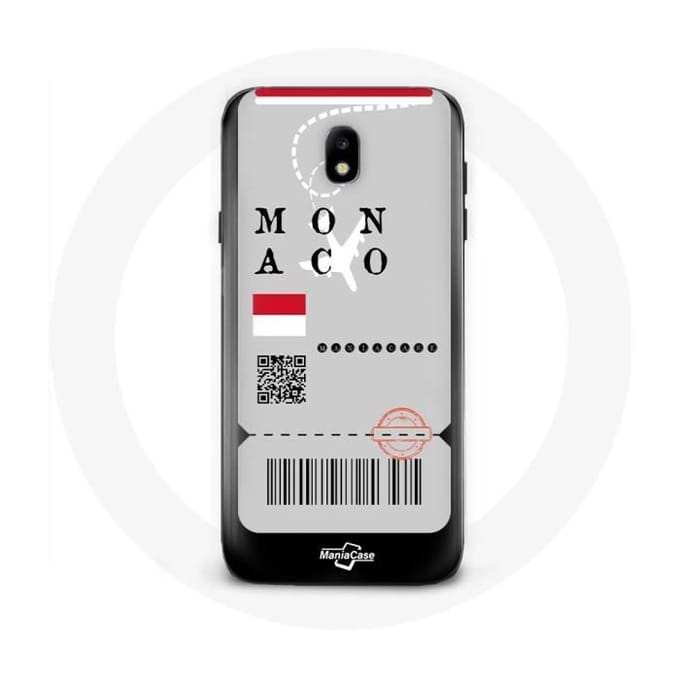 Hoesje voor Samsung Galaxy J5 2017 Monaco vliegticket