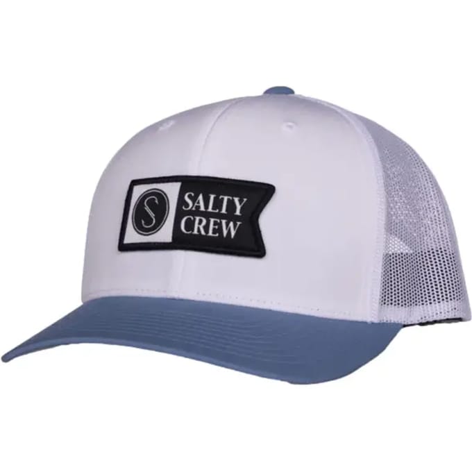 Salty Crew Pinnacle 2 Retro Trucker Cap wit