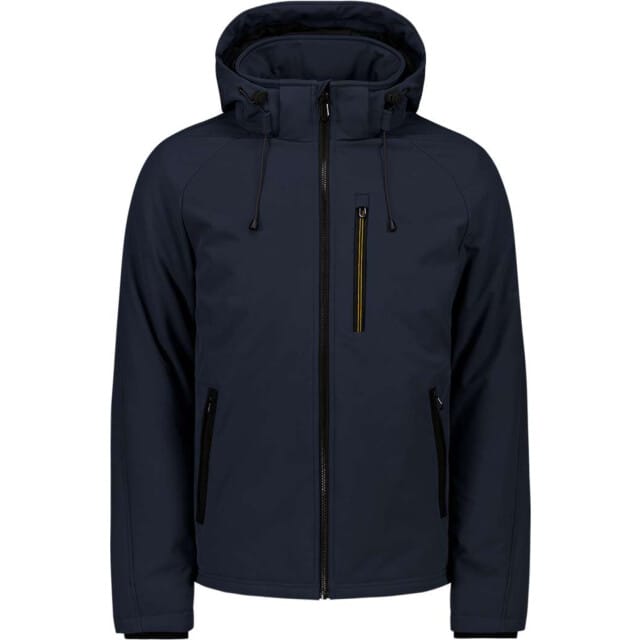 No Excess Jacket short fit hooded softshell s night