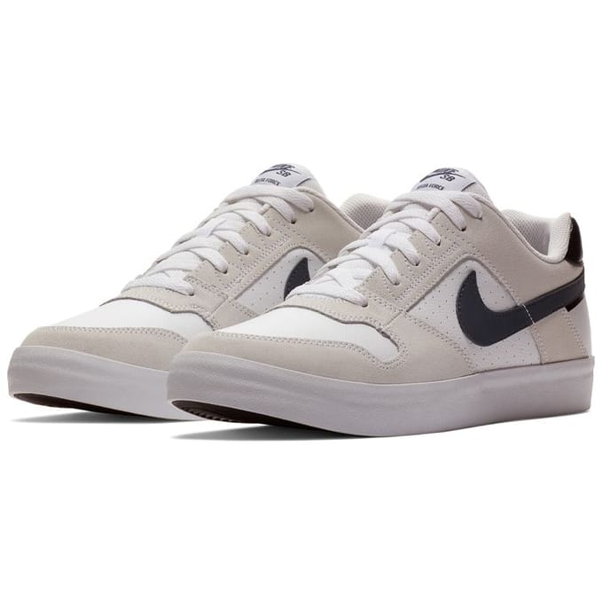 Nike Delta Force Vulc SB Wit Thunder Blue Unisex Sneakers Thunder-Blue-Zwart 942237-100 46 white