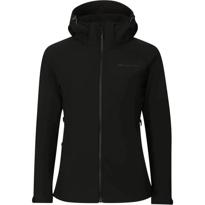 Alpine Pro Hoora Softshelljack Zwart S Vrouw