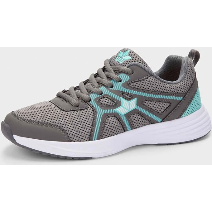 Sneakers - grijs / türkis - Gr. 40 van Goldner Fashion