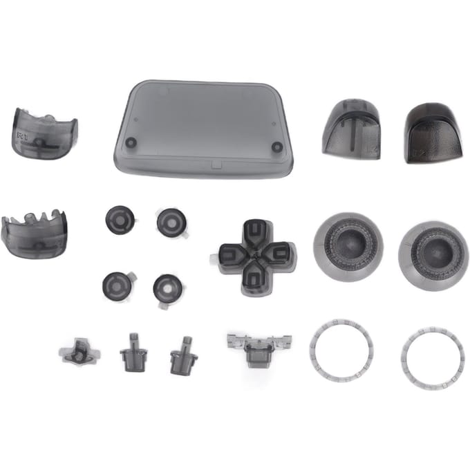 Volledige Vervangende Knoppen Set Reparatie Game Controller Accessoires voor PS5 Handvatten gray
