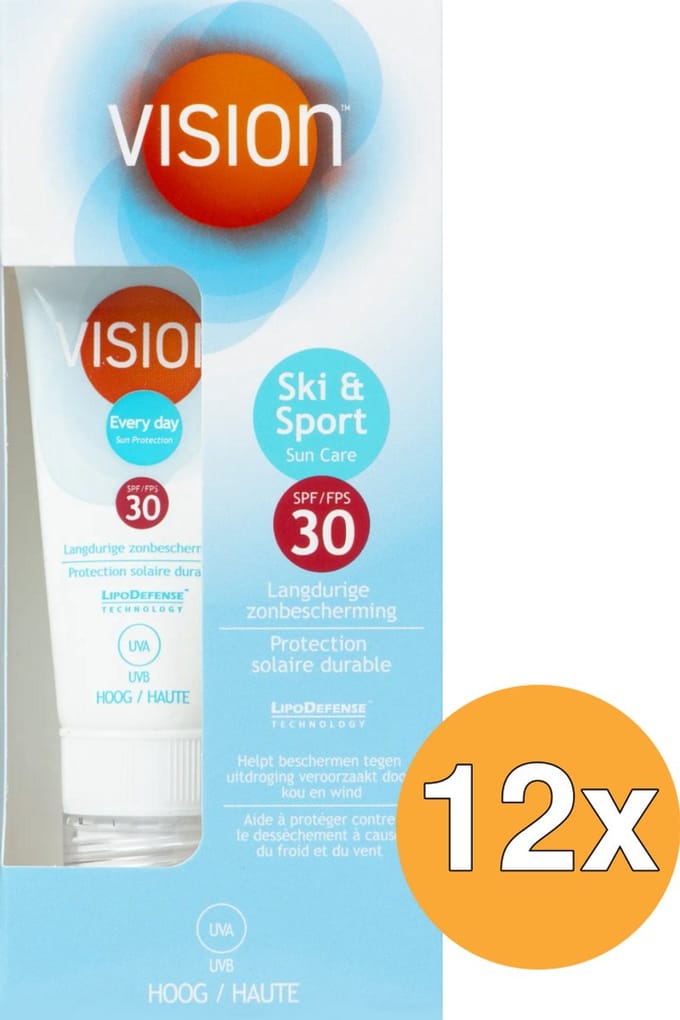 12x Vision Sport Sun Care SPF30 (20 ml)