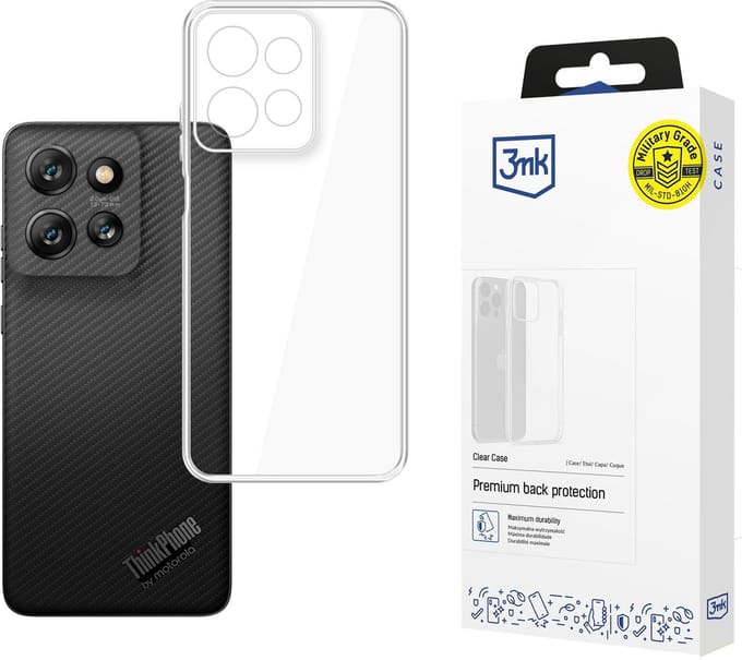 Telefoonhoesjes Motorola ThinkPhone25 - 3mk Clear Case
