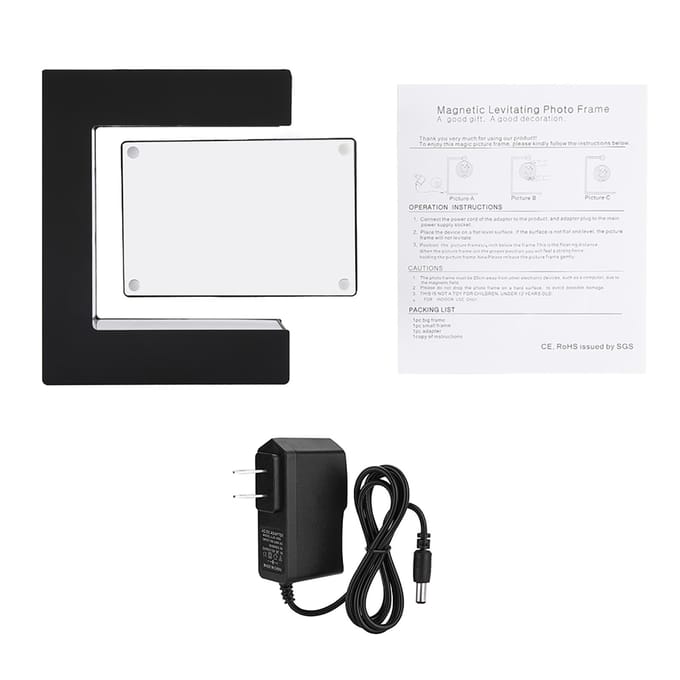 LED Magnetische Levitatie Fotolijst Huis Kantoor Bruiloftsdecoratie