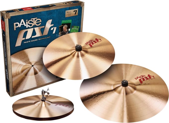 Paiste PST7 CymbalSet Light, 14HH, 16C, 20R - Bekkenset