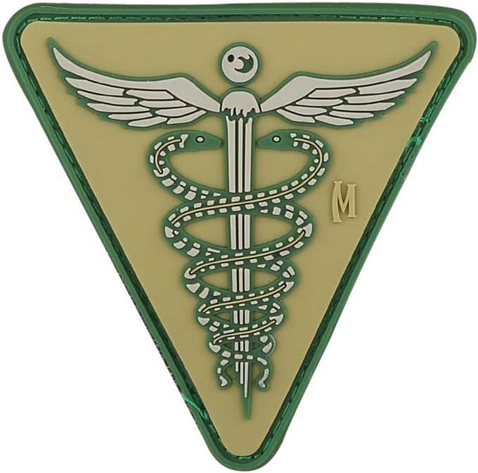Medische Patch Caduceus Symbool voor Geneeskunde