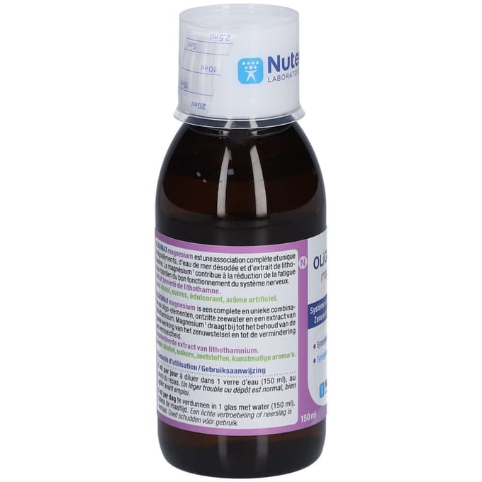 Nutergia Laboratoire Oligomax Magnesium - 150 milliliter - Mineraalpreparaat