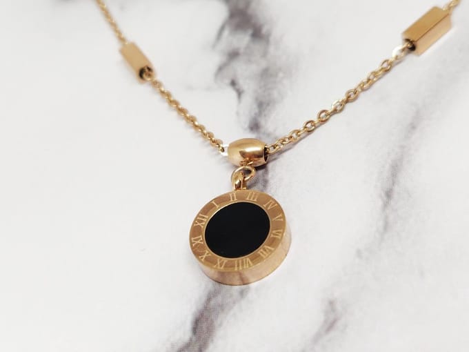 Mei's - Muse Two Tones - ketting - RVS - 40 t/m 45 cm