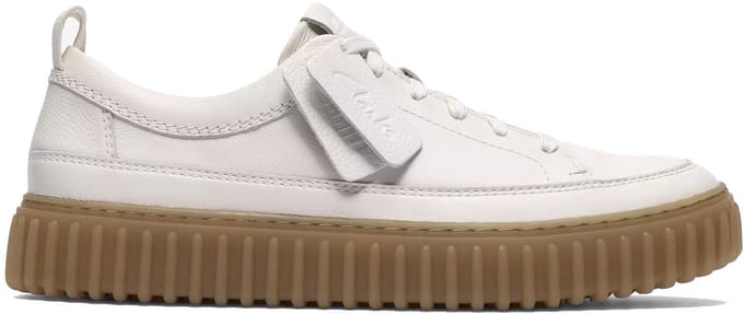 Clarks Torhill Lace - heren veterschoen - Wit - maat 41.5 (EU) 7.5 (UK)