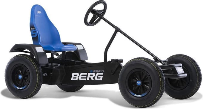 BERG XL frame B.Rapid Blue BFR Skelter - Met handrem - Verstelbare Stoel - Blauw - Vanaf 5 jaar