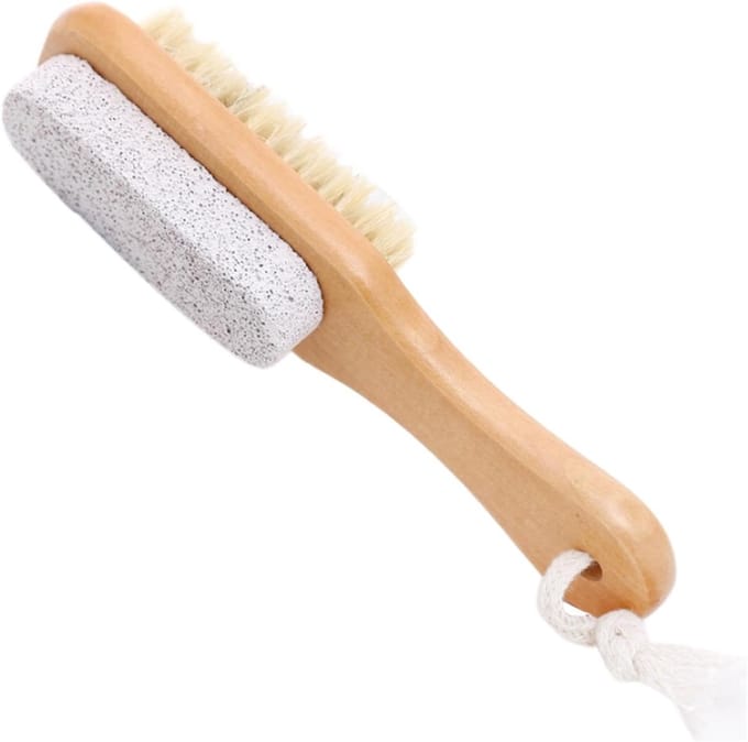 Voet Scrubber - Voetborstel Douche - Huid Verwijdering - Ergonomisch Ontwerp - 17x4x3.5cm