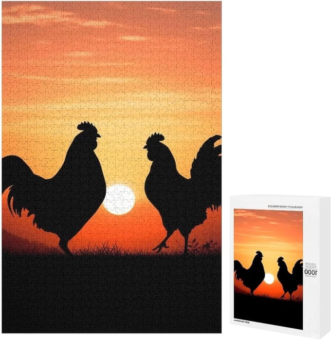 Houten Puzzel - Legpuzzel Volwassenen - Ontspanning Thuis - Gladde Afwerking - 1000 Stukjes - Wit