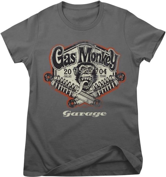 Gas Monkey Garage T-shirt Spring Coils Girly Tee GMG-5-GMG064-H76-7