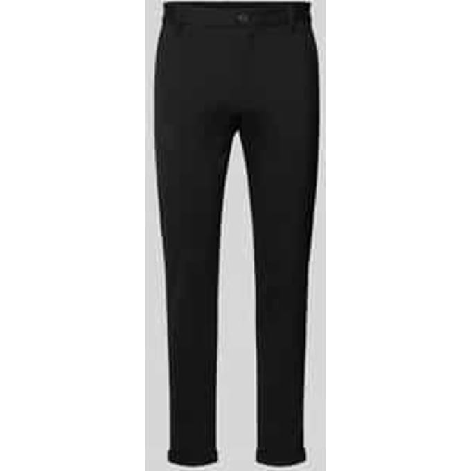 Slim fit stoffen broek met verkorte snit