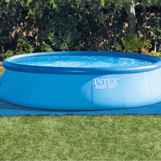 INTEX - Zwembad - grondzeil - vierkant - 472x472 - cm - 28048