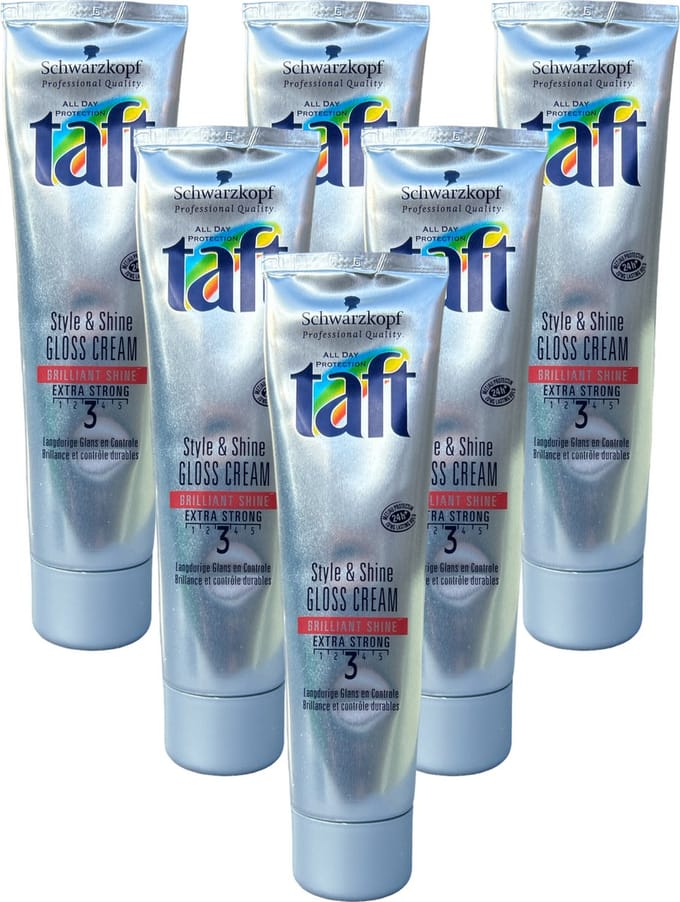 Schwarzkopf taft Style & Shine Gloss Cream 100ml x 6