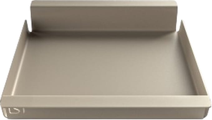 Steellish Dienblad Vierkant - Tray - Aluminium - Champagne - 34×28×5cm