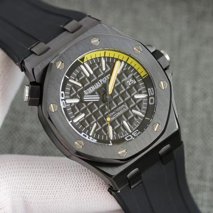 Eikenhout Offshore Heren Automatisch Mechanisch Horloge Zf Jf Aps E-Commerce gray