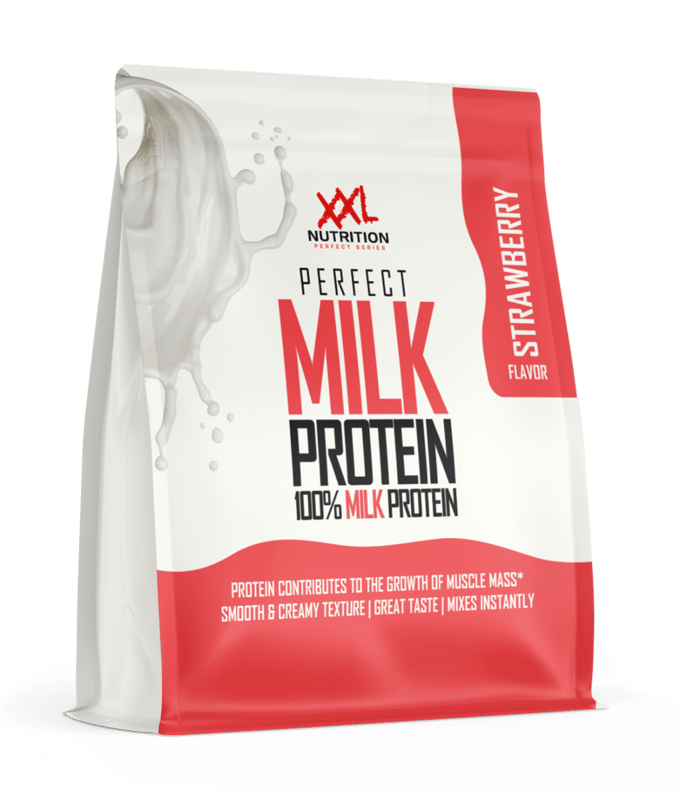 XXL Nutrition - Perfect Milk Protein - Aardbei - Eiwitpoeder - 1000 gram