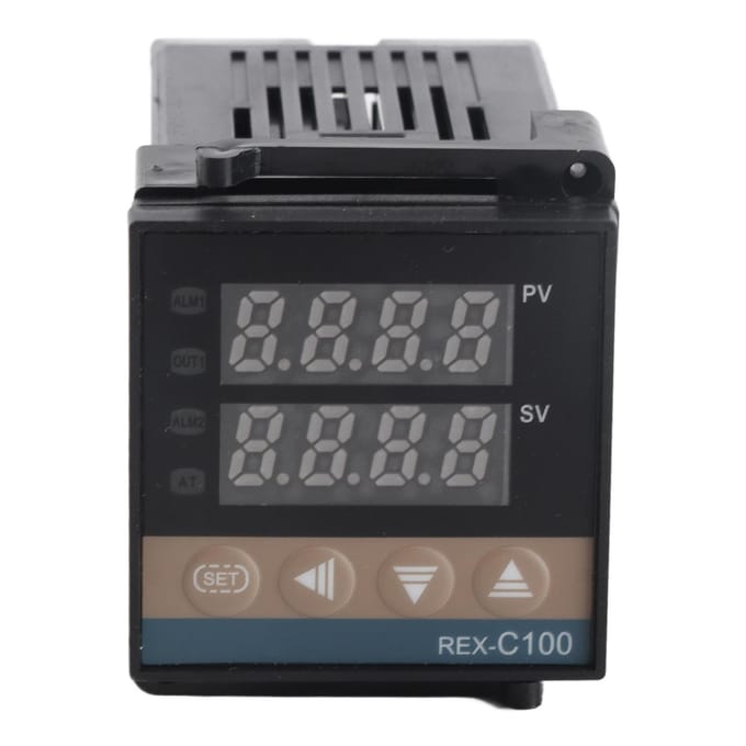 BERM PID Thermostaat Digitale Instelbare Display Temperatuurregelaar Schakelaar 220V black
