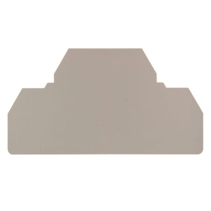 Terminalblok Scheidings Eindeplaat 79mm X 43mm - 1674730000 [10 Stuks]