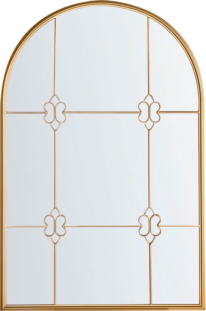 THULAY - Wandspiegel - Goud - Metaal