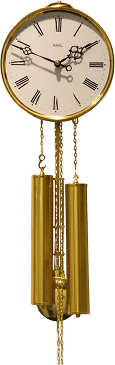 AMS 348 MESSING WANDKLOK MET SLINGER
