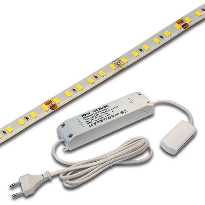 Hera LED strip Basic-Tape S, IP54, 4.000K, lengte 500cm
