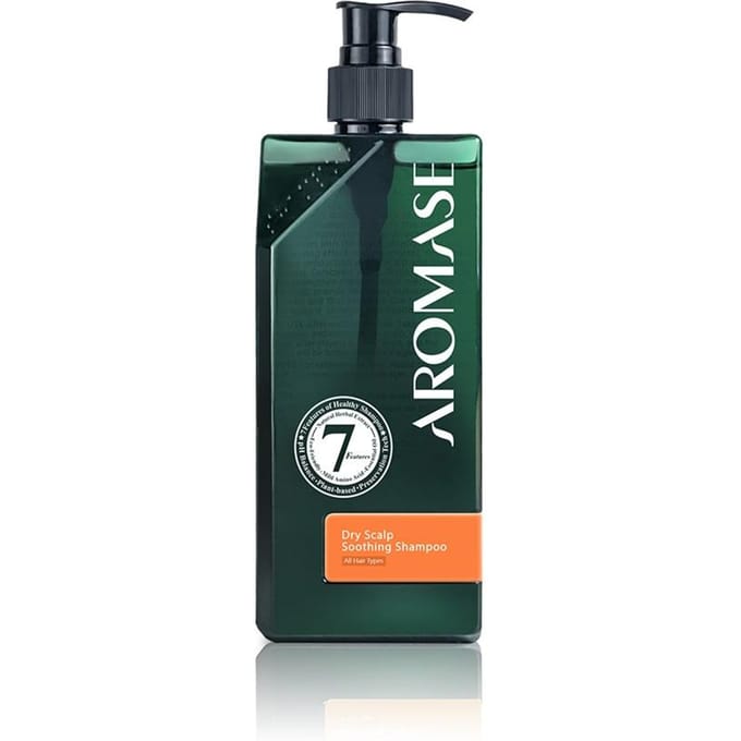 AROMASE Shampooing Apaisant pour Cuir Chevelu Sec 400 ml - shampooing apaisant pour cuir chevelu sec et sensible