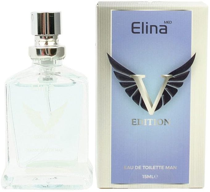Elina Parfum V Edition For Men Eau de Toilette 15ml