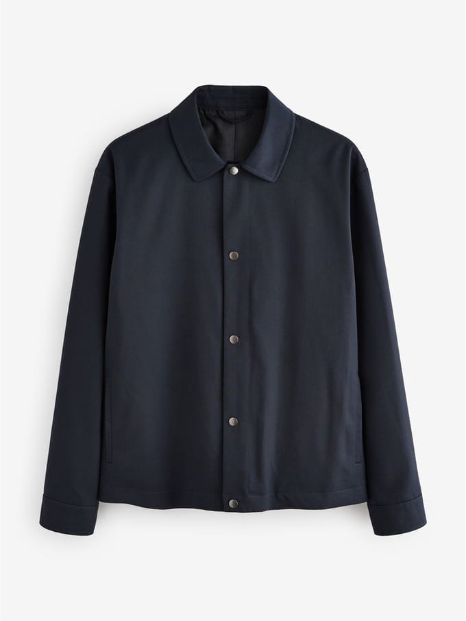 Next - Heren - Smart Coach Jacket - Blauw