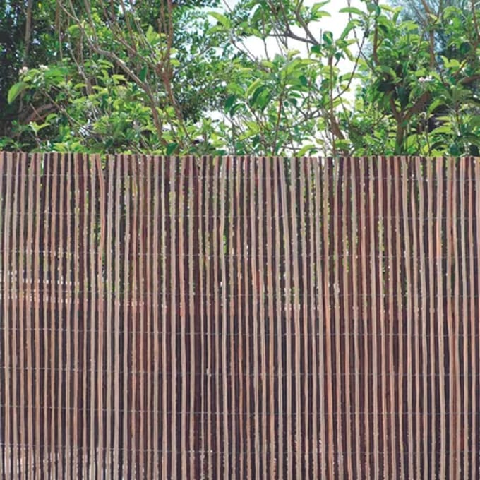 Nortene Rietscherm Vimet Duo - Riet - Tweekleurig - 100x300cm