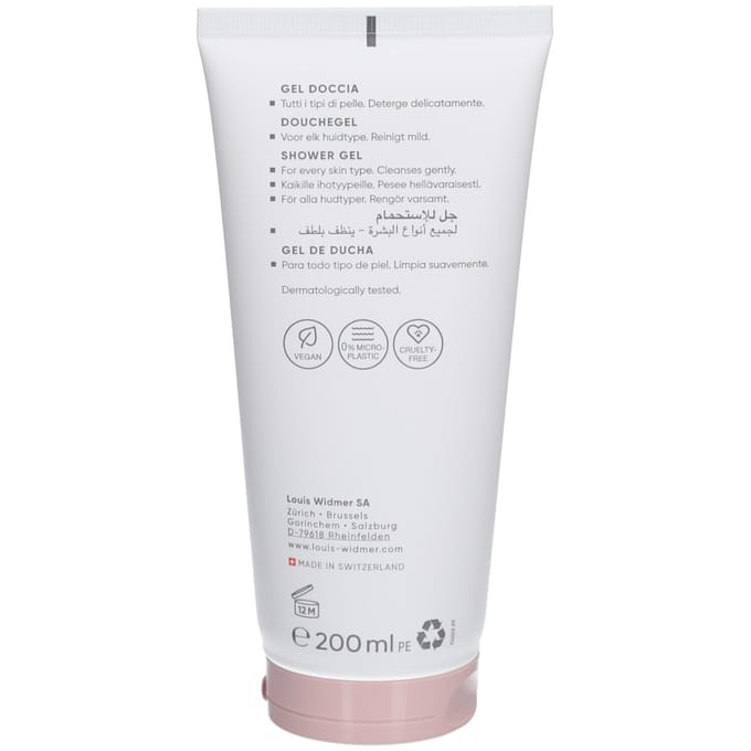 Louis Widmer Bodycare Douchegel Licht Geparfumeerd Gel