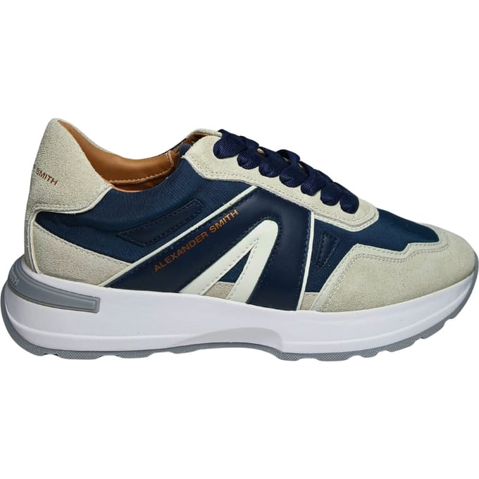 Mannenschoenen Alexander Smith Liverpool Man Blauwgrijs
