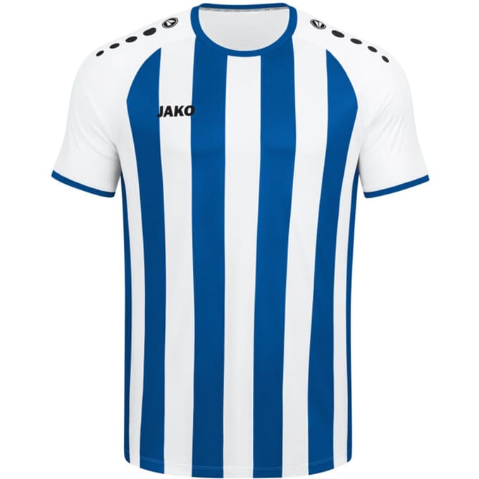 Jako Inter Shirt Korte Mouw Kinderen - Sportroyal / Wit | Maat: 164