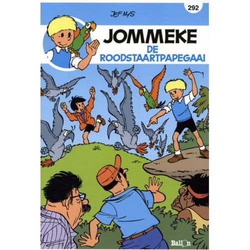 De Roodstaartpapegaai - Jommeke Strip - Nieuwe Look