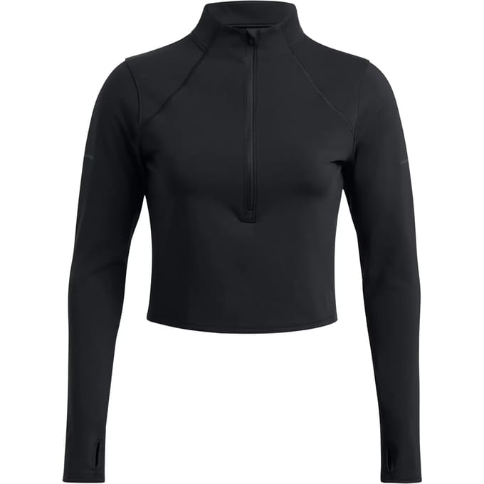 Dames sweater met 1/2 rits van gebreid materiaal Under Armour Launch Elite