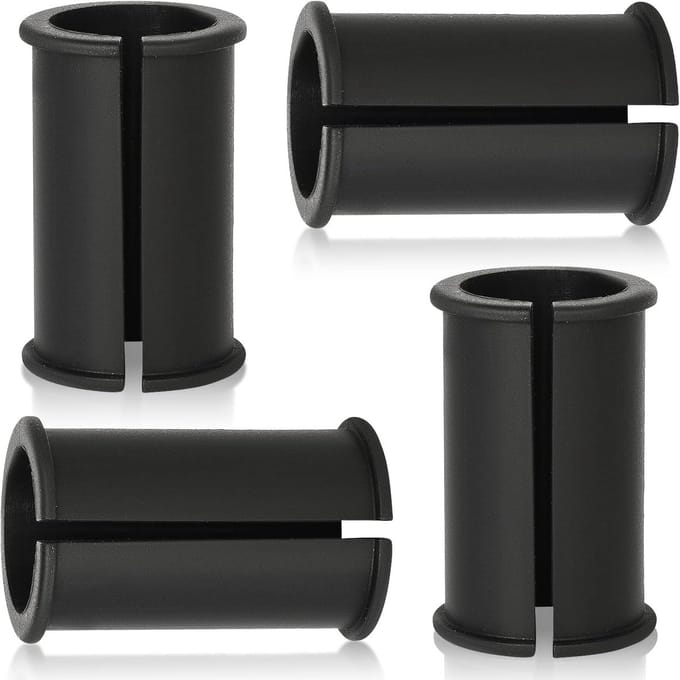 Microfoon Rubber Afstandhouder - 4st Microfoonaccessoires - 45x20mm Microphone Shock Mount Rubber Spacer - Compatibel met de Meeste Camera's