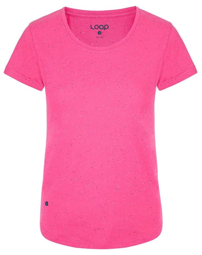 Dames T-shirt Loap Bulla Roze - XS