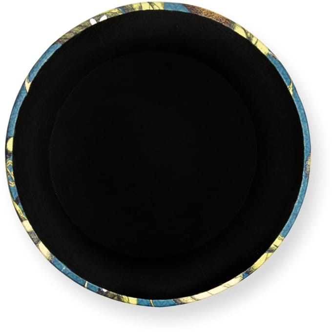 Excelsa Italiaans Design Boboli Opbergpoef – Fluweel & Hout – 39x39x43 cm – Multicolor – Excelsa Living