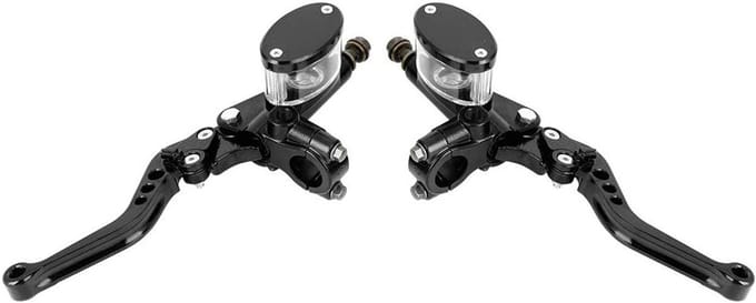 Hydraulische Cilinder Koppeling Hefboom, Set van 1 Paar, 7/8 Inch Aluminium Rem Koppeling Hefboom met Reservoir