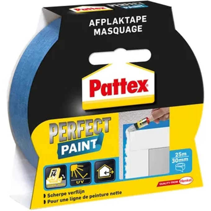 Pattex Afplaktape Perfect Paint 30mmx25m