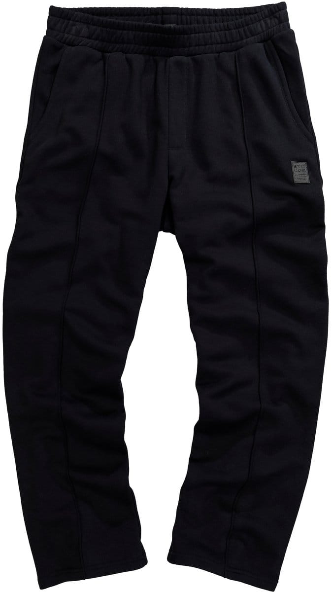 STHUGE - Heren - Sweatpants elastische tailleband Relaxed Fit - Zwart - Maat L
