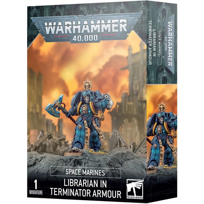 Figurine Games Workshop Warhammer 40k - Space Marine Archiviste en Armure Terminator