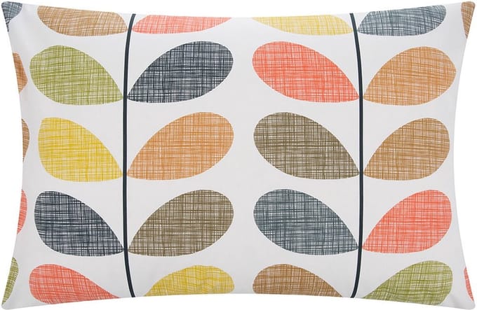 Orla Kiely Scribble Stem Multi kussenslopen (2x) - percaalkatoen - 50x75 cm