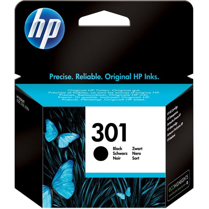 HP 301 originele zwarte inktcartridge