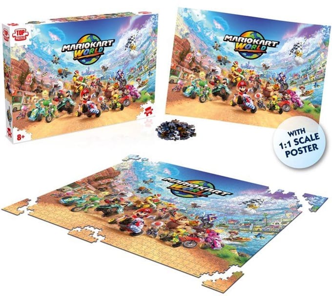 Puzzel - WINNENDE ZETTEN - Mario Kart Wereld - 1000 stukjes - Vanaf 8 jaar